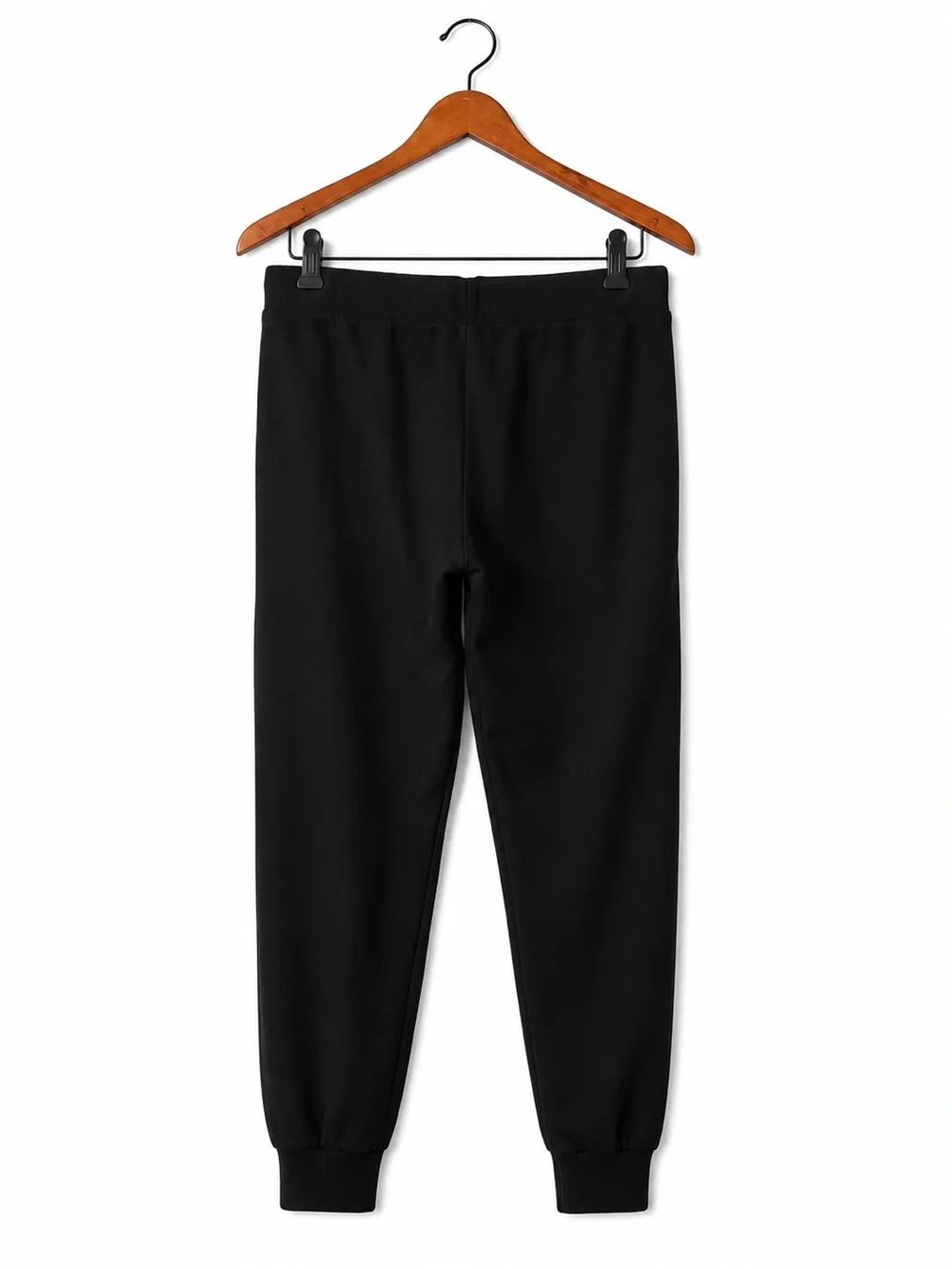 Velvet by Graham & Spencer Lux Black Jogger Pants Red Navy Side Stripe Size M